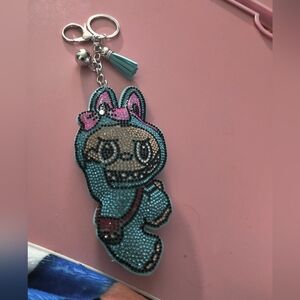 Cute  Keychain/Purse with Rhinestones